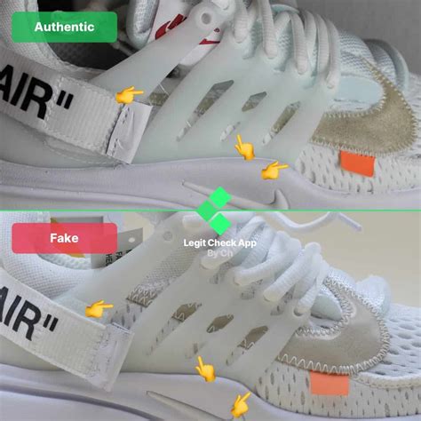 nike presto original vs fake|are off white prestos real.